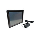 NX-6021 12-inch embedded panel PC, angled front view