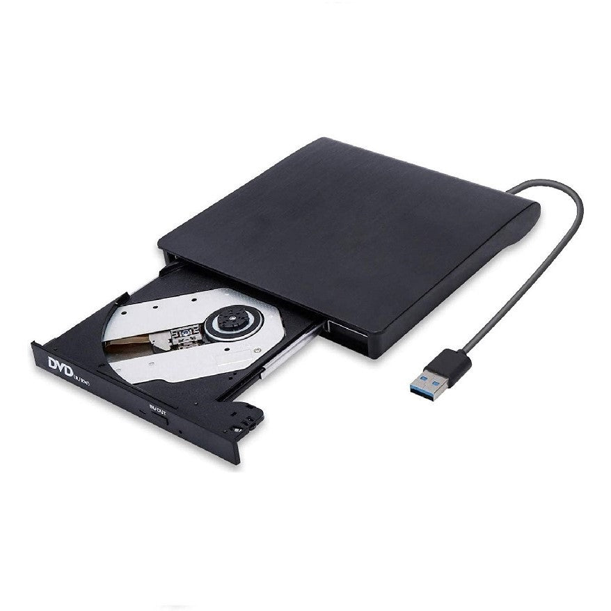 Slim USB External DVD+/-RW Drive – Portable CD/DVD Burner