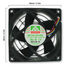 Protechnic MGT8012ZB-W25 Computer Case Fan