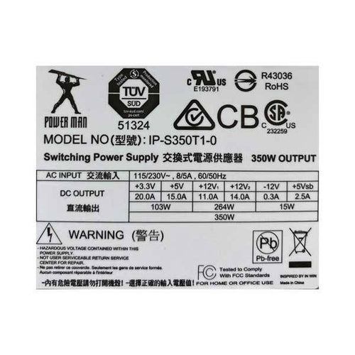 600 Watt ATX 12V Power Supply