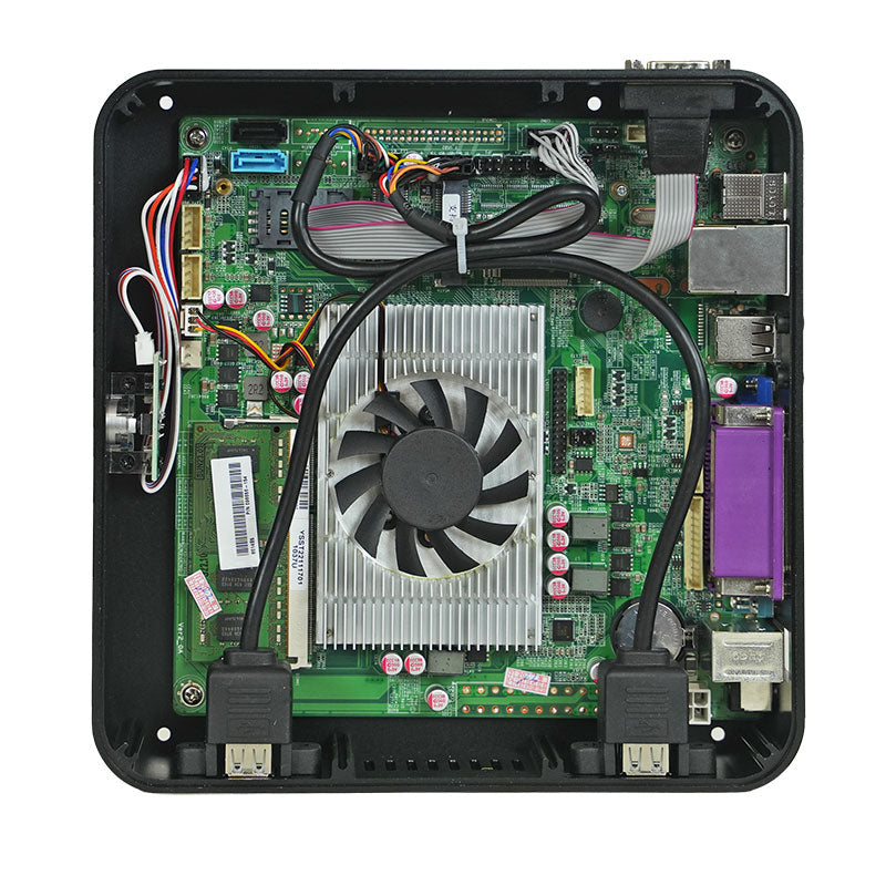 NX-E237 interior showing the C216 chipset board