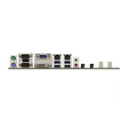 NX581 motherboard detail showing serial port headers