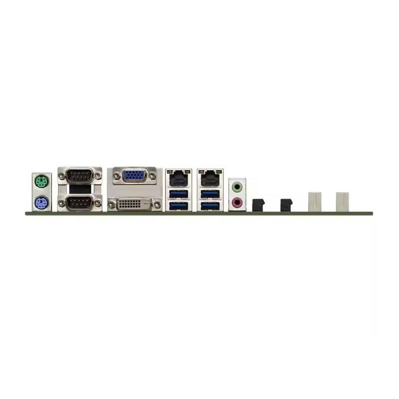 NX581 motherboard detail showing serial port headers
