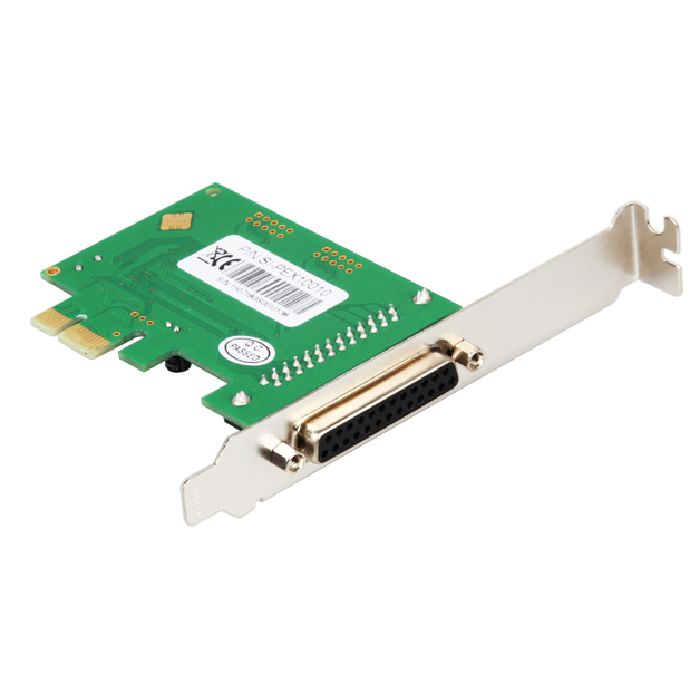 PCIe to DB25 Parallel Printer Port LPT1 Controller Card