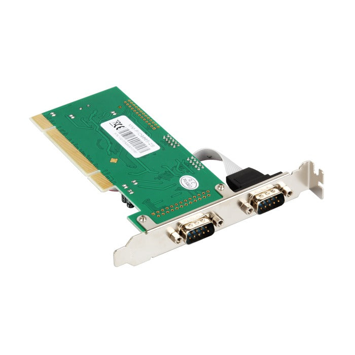 2 Ports RS-232 Serial PCI Controller Card