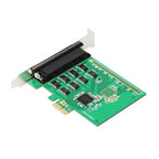 PCIe 8 Ports RS-232 DB9 Serial Controller Card with Fan Out Cable