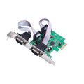 PCIe to 2 Ports RS-232 Serial Controller Card