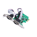 PCIe to 2 Ports RS-232 Serial Controller Card
