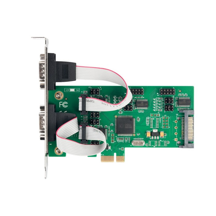 PCIe to 4 Ports RS-232 Serial Controller Card