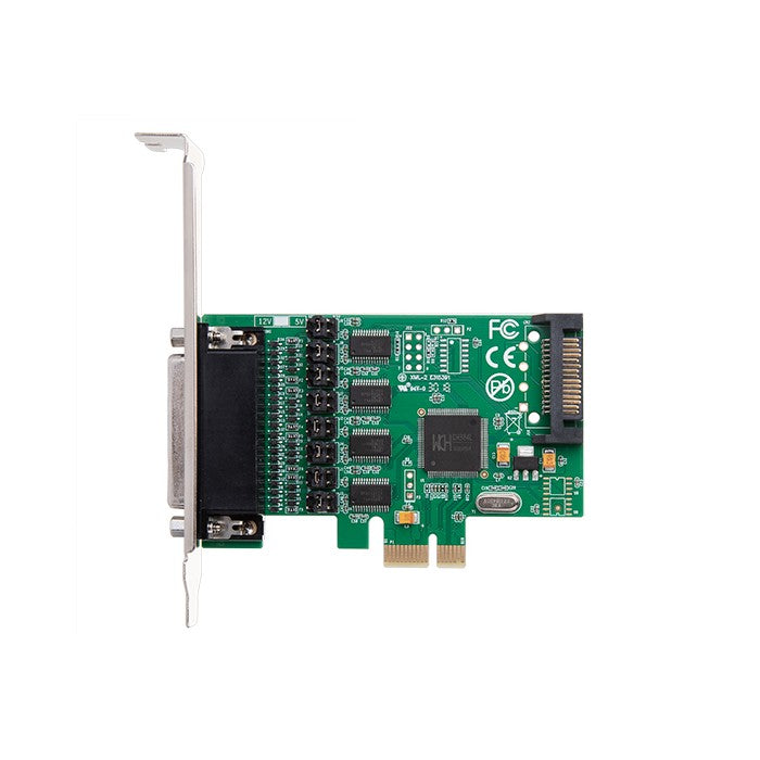 PCIe to 4 Ports RS-232 Serial Controller Card with Fan out Cable