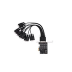 PCIe to 8-port RS422/RS485 serial card with TVS surge protection