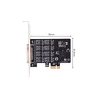 8-port RS422/RS485 PCIe serial card for industrial bus communication