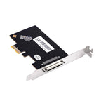 PCIe 8-port RS422/RS485 serial card, component side detail