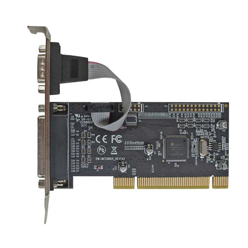 1 Serial Port + 1 Parallel Port Combo Card with 16550 UART